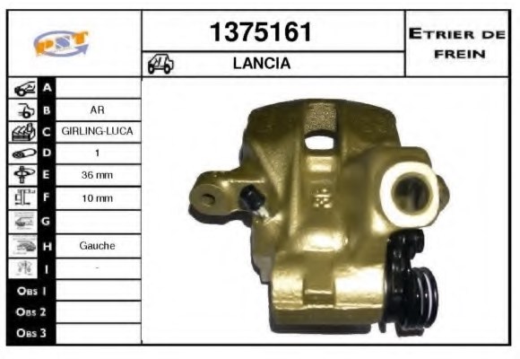 SNRA 1375161 Brake Caliper